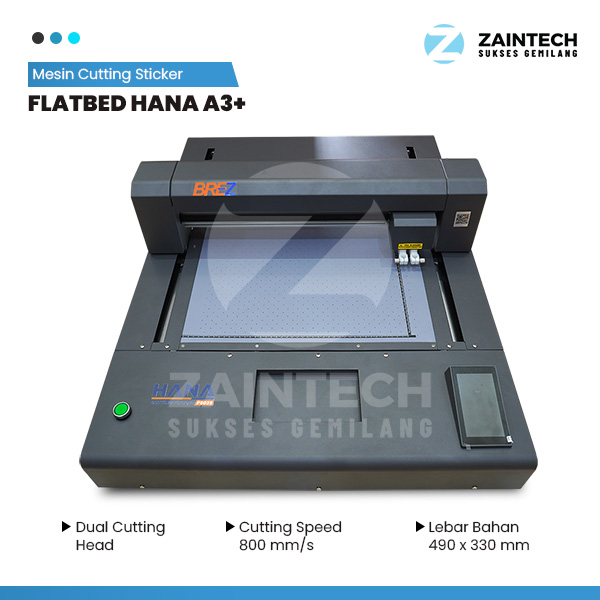 Serupa Mesin Cutting Sticker HANA Flatbed A3+